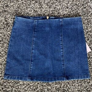 Denim skirt